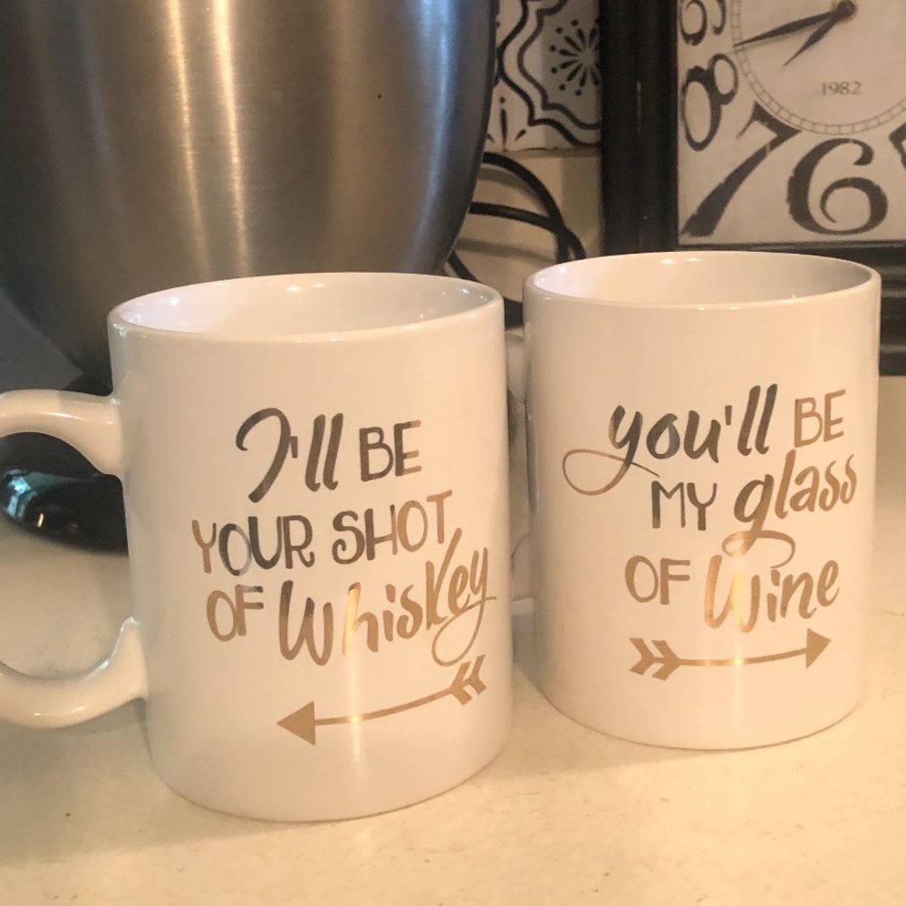 Home Essentials”Shot of Whisky/Glass of Wine” Set